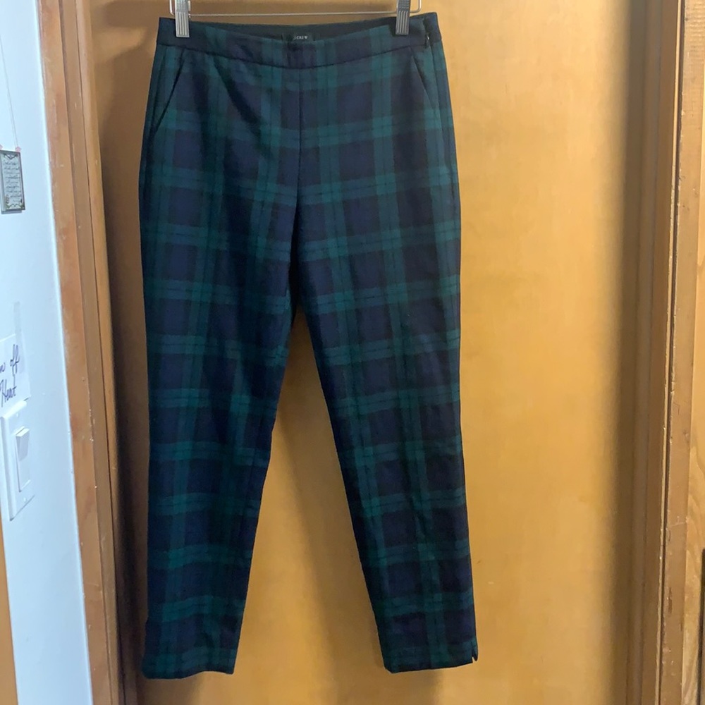 J. Crew Martie Tartan Pant